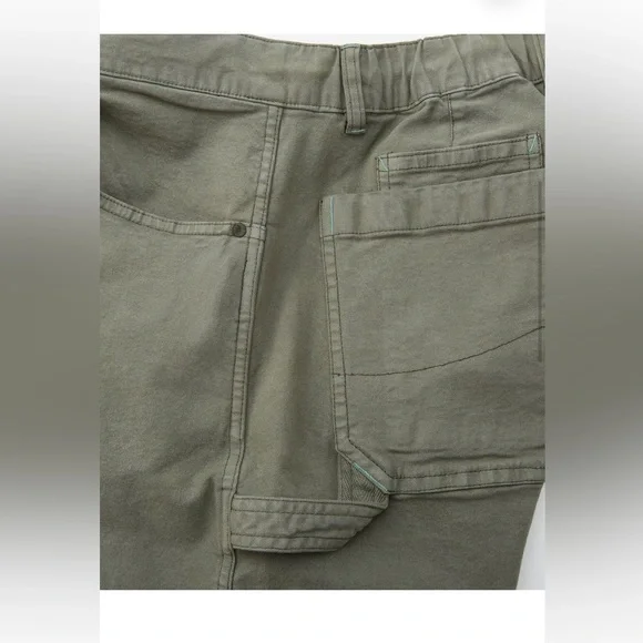 Wellen Maker’s Stretch Work Pant – Sage Green Size 33 - Picture 3 of 4